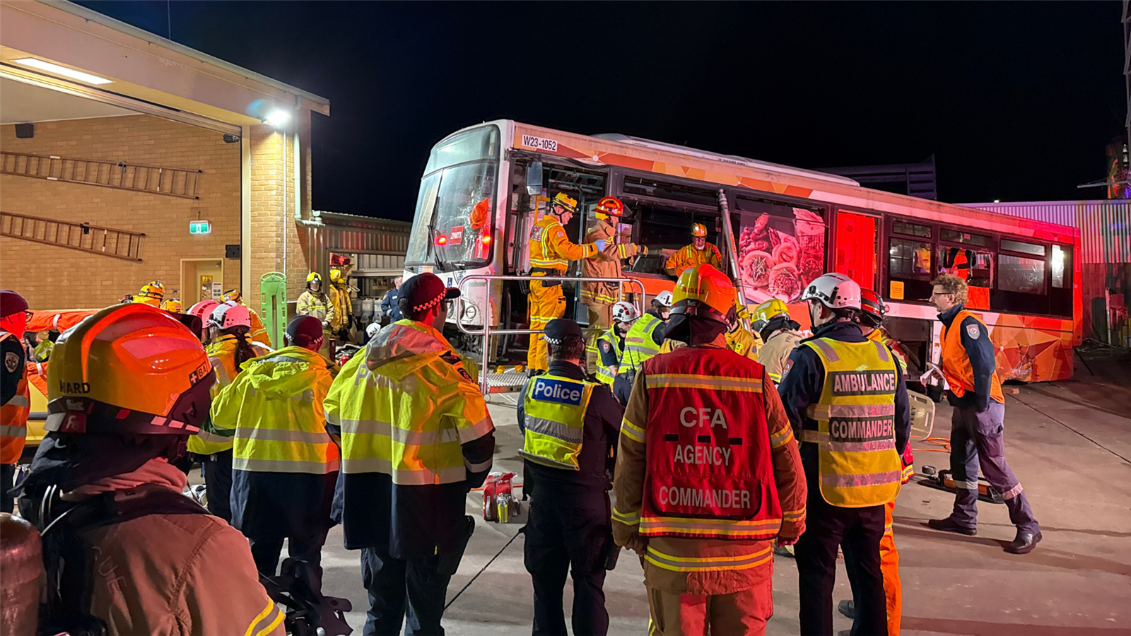 Supplied by Werribee Fire Brigade